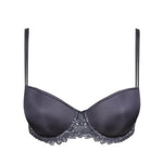 Marie Jo Jane Padded Balcony Bra in Blue Shadow