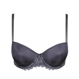 Marie Jo Jane Padded Balcony Bra in Blue Shadow