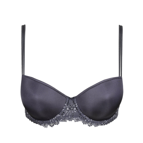 Marie Jo Jane Padded Balcony Bra in Blue Shadow