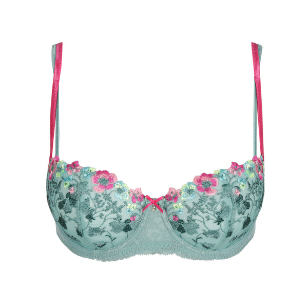Marie Jo Lizelot Balcony Bra in Bali Green