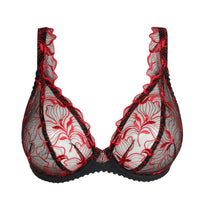 PrimaDonna Springdale Plunge Bra in Black Rose