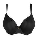 PrimaDonna Twist Twist Side Padded Heartshape Bra in Rose & Charcoal