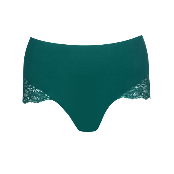 Marie Jo Color Studio Shapewear High Briefs in Jasper Green