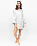 Fable & Eve Victoria Silver Grey Nightshirt - Lily Pad Lingerie