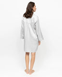 Fable & Eve Victoria Silver Grey Nightshirt - Lily Pad Lingerie