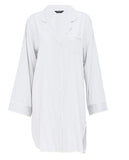 Fable & Eve Victoria Silver Grey Nightshirt - Lily Pad Lingerie