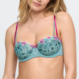 Marie Jo Lizelot Balcony Bra in Bali Green
