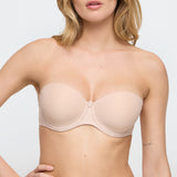 Marie Jo Tom Strapless Bra - Caffe Latte - Lily Pad Lingerie