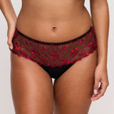 PrimaDonna Springdale Luxury Thong in Black Rose
