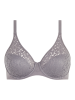 Chantelle Norah Flex Fit Full Coverage Unlined Bra - Purple Grey (Limited Edition)