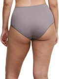 Chantelle Norah Comfort Light Control High Waist Brief - Purple Grey