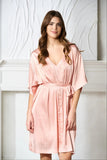 By Catalfo Luxe Robe in Blush - Lily Pad Lingerie