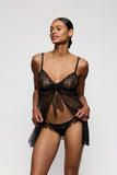 Mario Jo Noova Babydoll in Gardenia Rose - Lily Pad Lingerie
