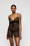 Mario Jo Noova Thong in Black