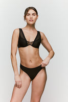 Sarda - Chalmers Flexi-Wire Bralette in Black