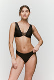 Sarda - Chalmers Flexi-Wire Bralette in Black