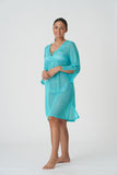 Prima Donna Swim - Holiday Caftan in Mezcalita Blue