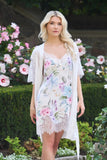 By Catalfo Serene Slip Dress in Floral