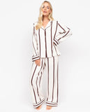 Fable & Eve Battersea L/Slv Stripe Pajama Set
