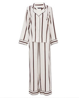 Fable & Eve Battersea L/Slv Stripe Pajama Set