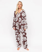 Fable & Eve Battersea L/Slv Shell Pajama Set