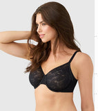 Wacoal Taking Sides U/Wire Bra in Roebuck & Black