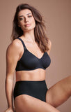 Anita Leni Comfort Wired Bra in Smart Rose & Black - Lily Pad Lingerie