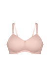 Anita Claire Wirefree Spacer Bra in Rosewater & Black
