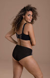 Anita Orely Support Wirefree Bra in Black - Lily Pad Lingerie