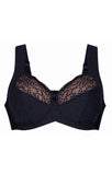 Anita Orely Support Wirefree Bra in Black - Lily Pad Lingerie