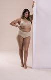 Anita Clara Wirefree Seamed Comfort Bra in Beige - Lily Pad Lingerie