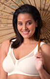 Anita Clara Art Wirefree Seamless Comfort Bra in Crystal & Sand - Lily Pad Lingerie