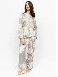 Fable & Eve Victoria Floral Print Wide Leg Pajama Set - Lily Pad Lingerie