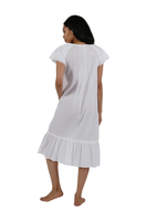 La Cera Vanessa S/Slv Embroidered Gown