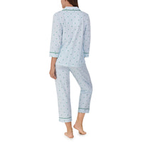 BedHead Holiday Trees - 3/4 Sleeve Classic Crop PJ Set
