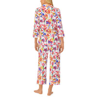 BedHead Brilliant Blooms - 3/4 Sleeve Classic Cropped PJ Set