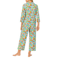 BedHead - Perfect Pears 3/4 Sleeve Classic Cropped PJ Set