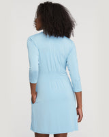 Fleur't Iconic Robe in Skylight Blue