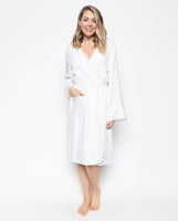 Cyberjammies Rose Embroidered Short Dressing Gown