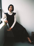 The Sleep Shirt Prairie Ruffle Linen Nightdress