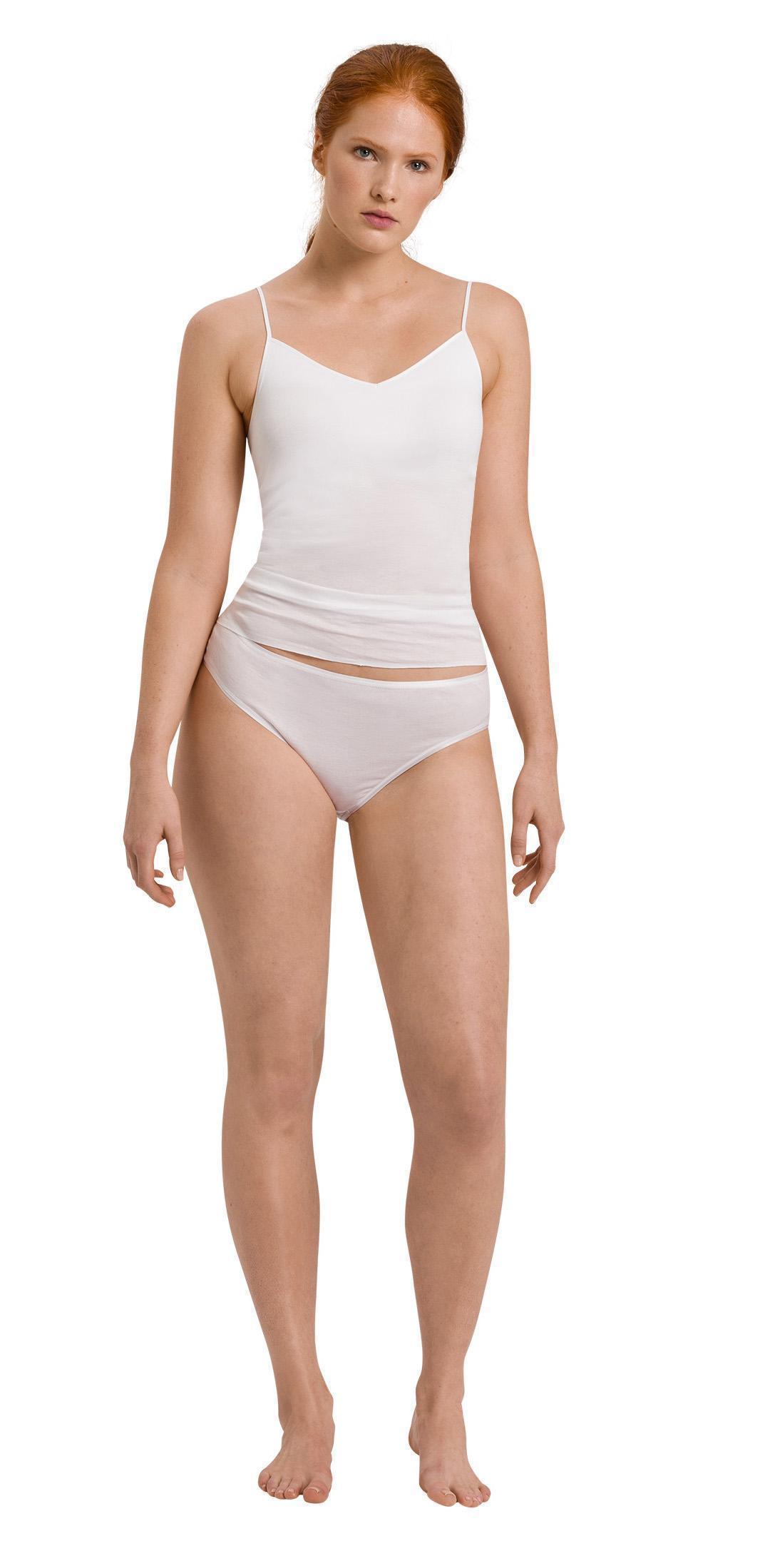 Hanro Seamless Cotton Full Brief - Nude, Black, White – Lily Pad Lingerie