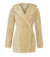 Ringella Plush Bed Jacket in Beige