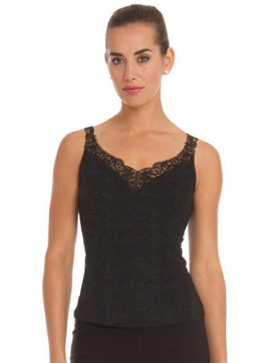 Camisole with shoulder pads built in hot sale