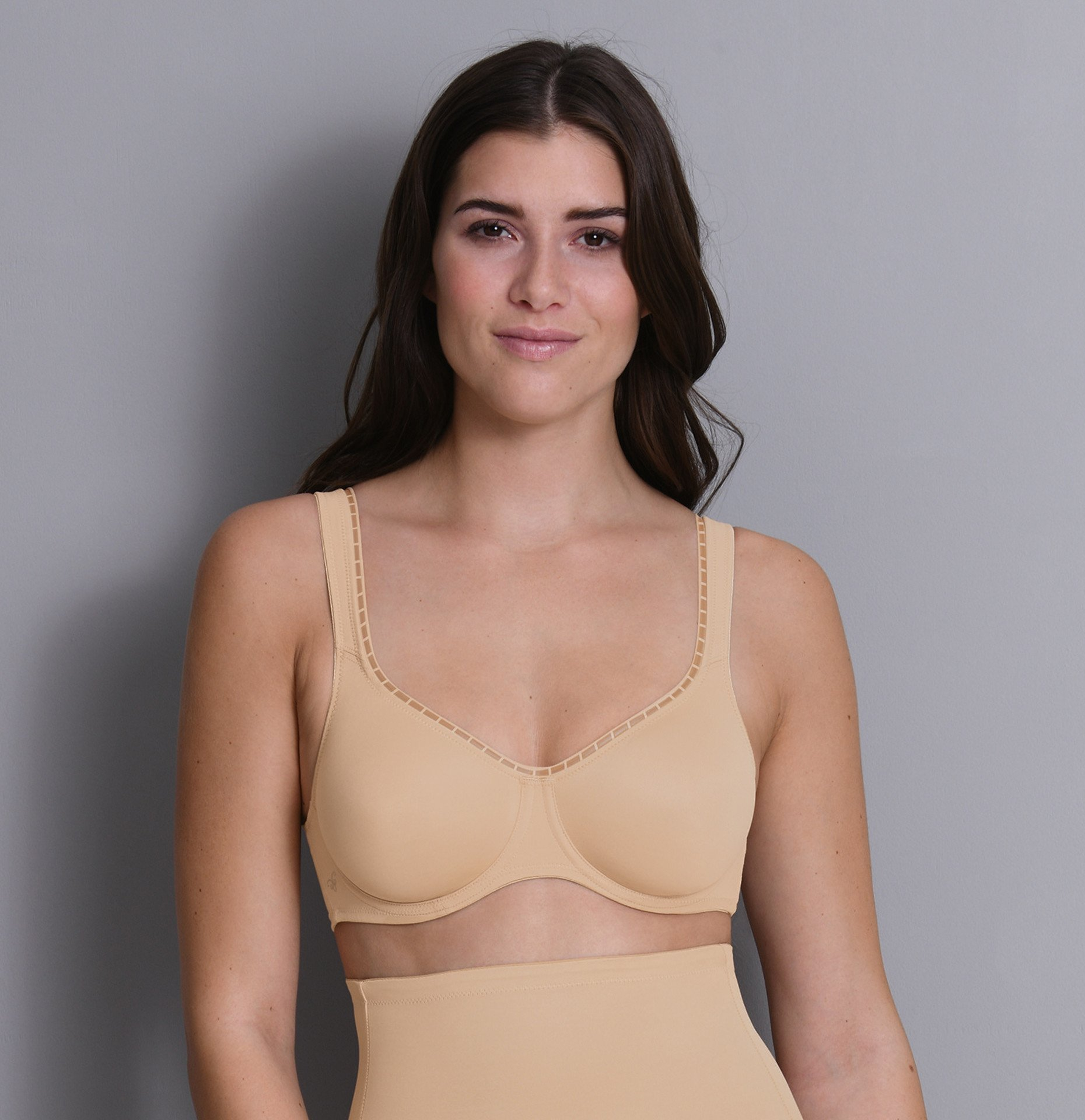 Rosa Faia (Anita) Twin Firm Seamless Wired Bra - Sand – Lily Pad Lingerie