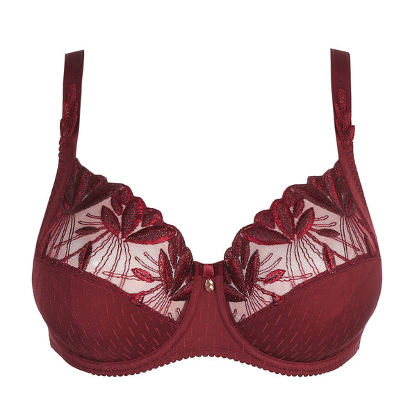 Prima Donna Full Cup Wire Bra - Orlando in Deep Cherry (Limited Edition)