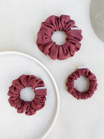 Chelsea King Scrunchies - French Ribbed Collection