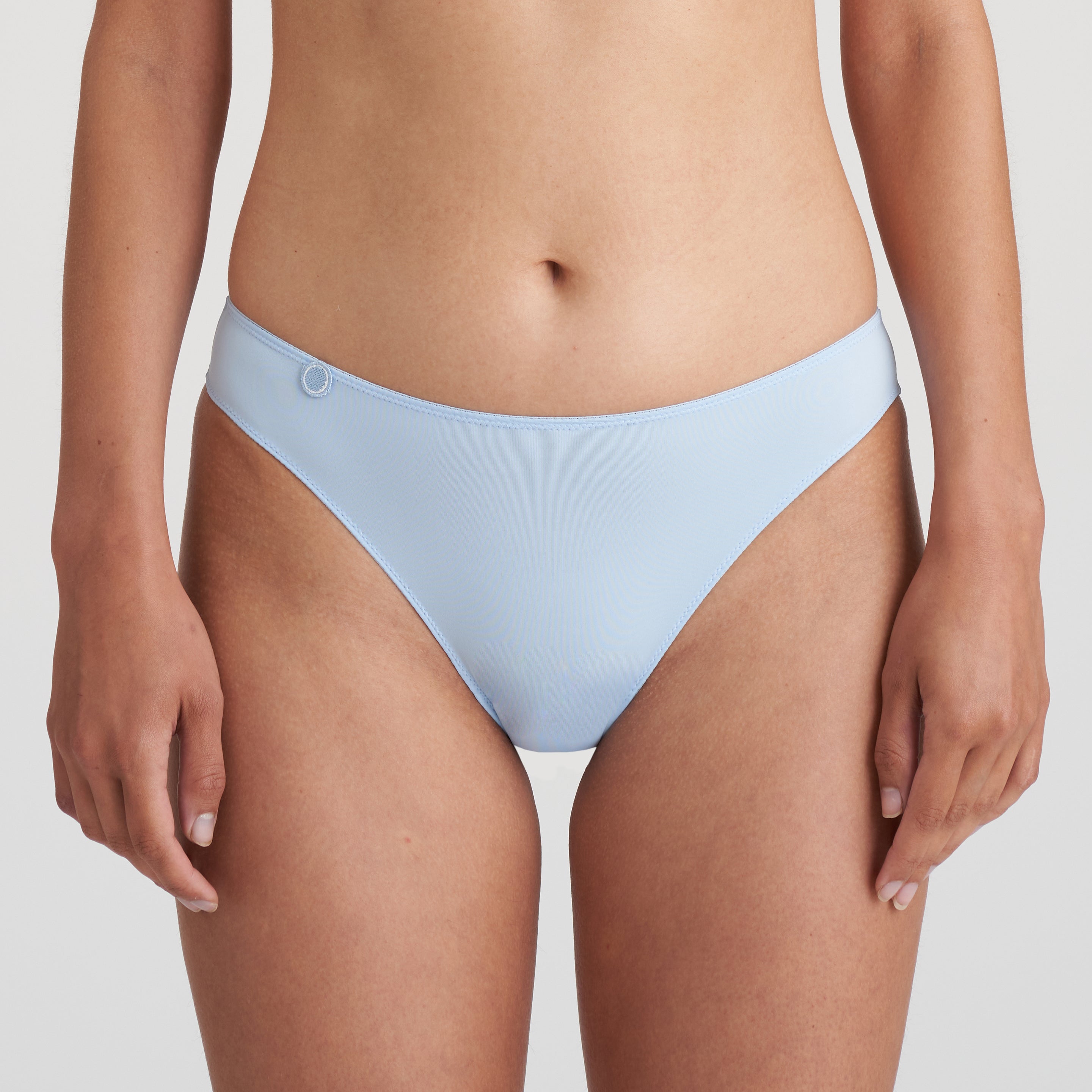 Seamless brief in blue tint